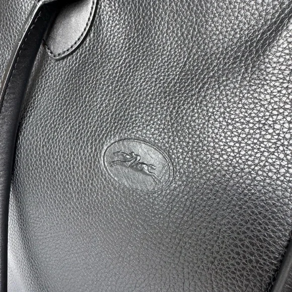 Longchamp Black Leather Tote - Picture 3 of 14